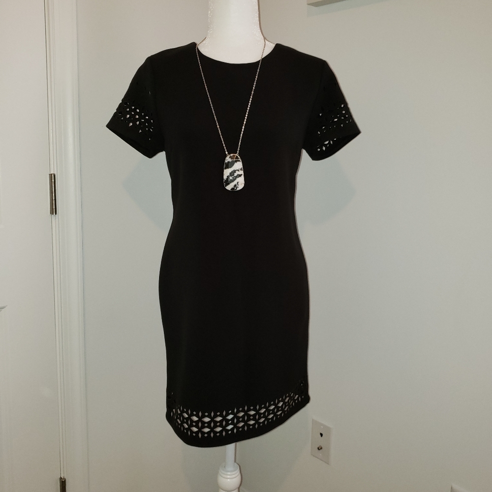 Women's banana republic black dress NWT
